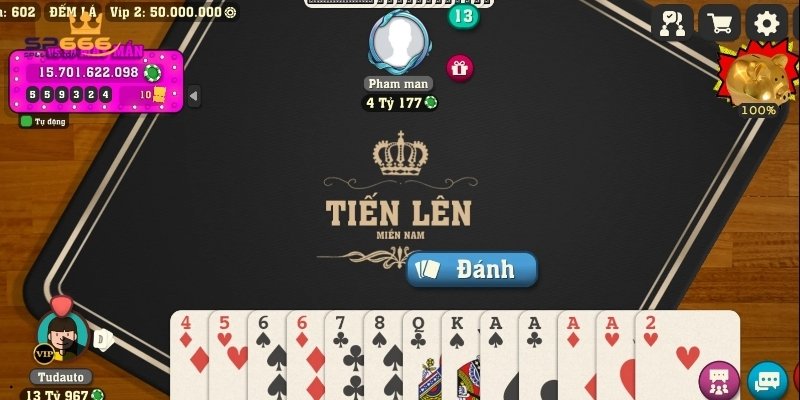 Game Bài Tiến Lên Hot Nhất Năm 2025 Mà Bạn Nên Thử 1 Giới thiệu chung về game bài Tiến lên trên SP666 cho người mới